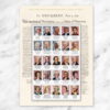 Figures of the American Revolution Stamps, Sheet of 25